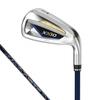 DUNLOP XXIO Thirteen Iron Set 5 Pieces MP1300 Shaft Carbon Right Navy Number PW S Men's # 6-9, Flex