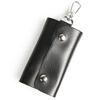 Candy Color Genuine Leather Key Bag - Unisex Cowhide Key Holder
