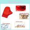 Cat Dog Pet Bath Brush Comb Rubber Glove Hair Fur Massage Massaging Grooming