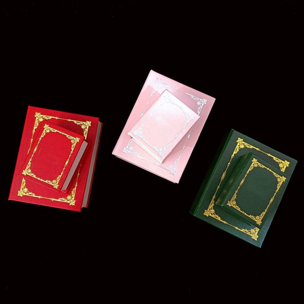 Magnetic Closure Book Shaped Jewelry Box Flip Cover Rings Earrings Organizer  Surprise Gift