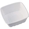 Chuo Kagaku CF Lunch Box-1, Made In Japan, Disposable Containers, 50 Count, Size: Approx. 15.6 X 15.6 X 5.8 Cm, White