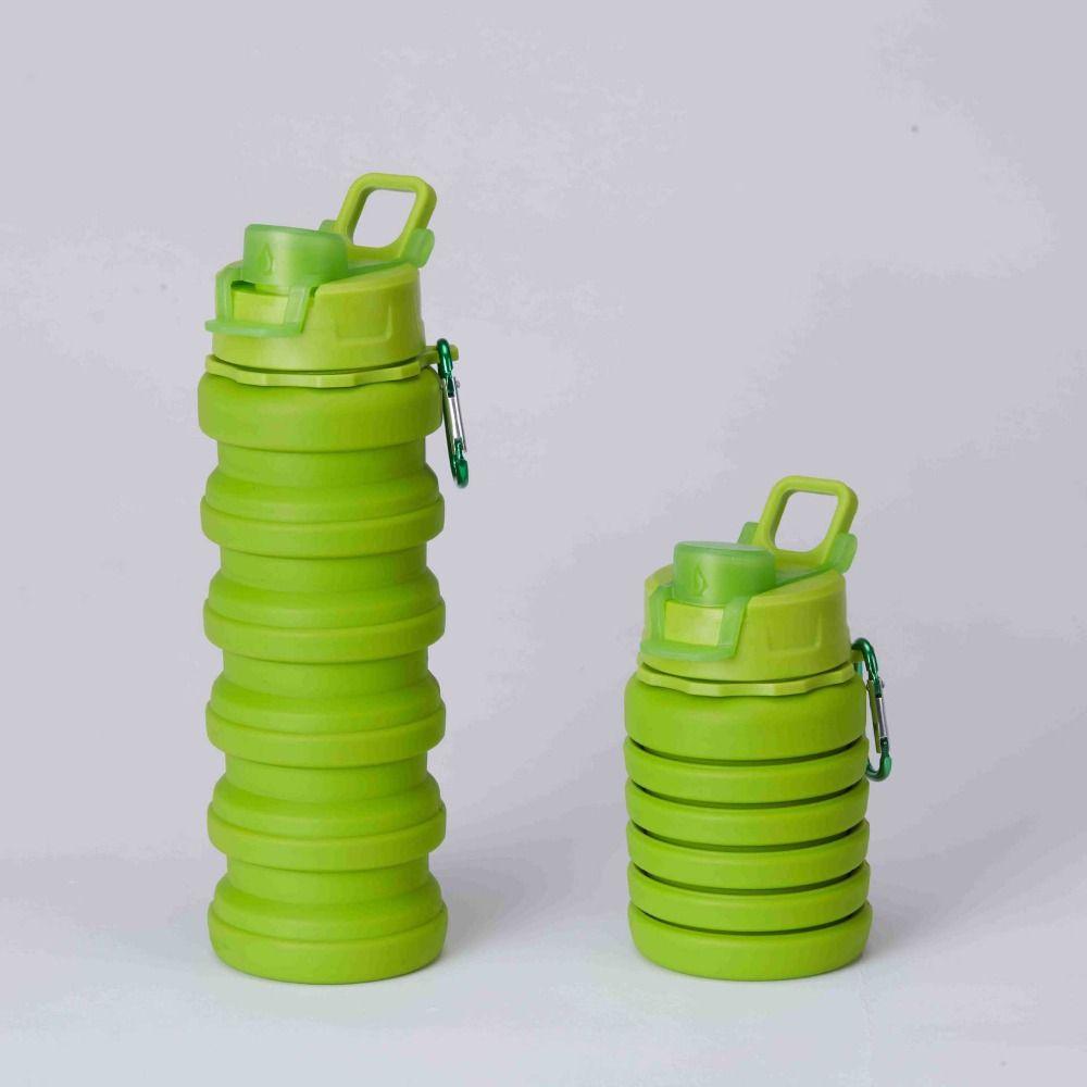 Retractable Sports Water Bottle Portable Foldable Drinking Cup Collapsible Sport Bottle Gym