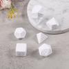 7Pcs/set Polyhedral Acrylic Dices Multi-faced Various Shapes Digital Game Dices for Club Party Family Board Game Props