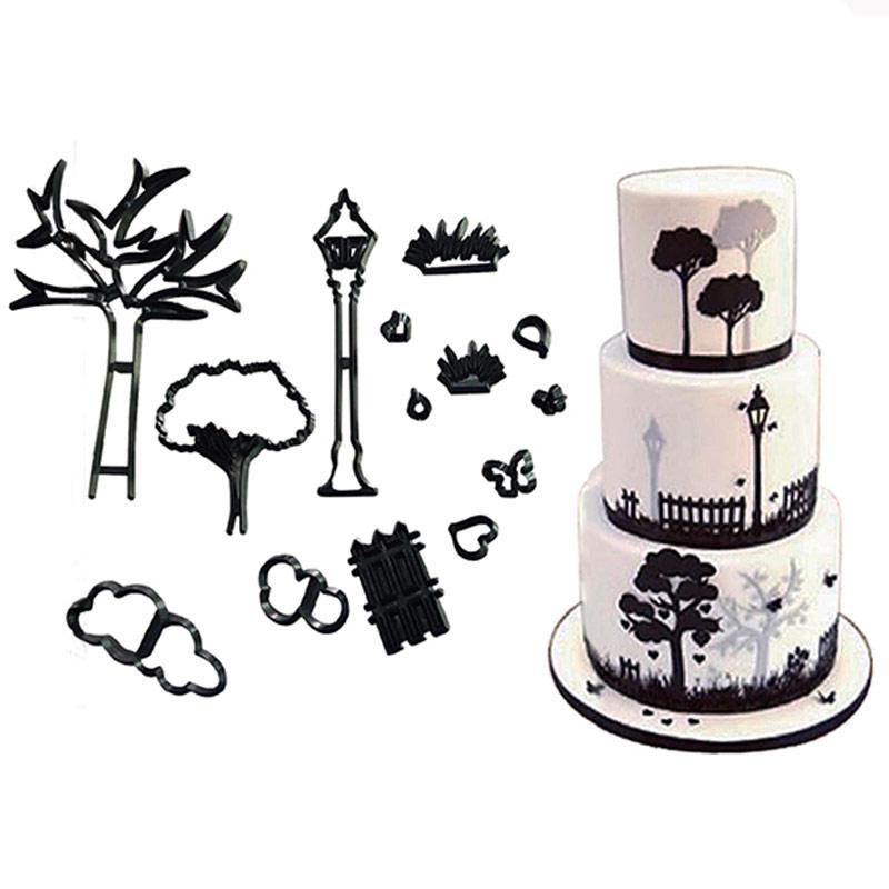 Инструменты для украшения торта Vogue, кондитерские принадлежности, формочки для печенья, формы для помадки, животные, пластик, музыка, кондитерский инструмент, 1 набор, воздушный шар