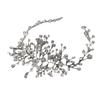Handmade Pearl Crystal Hairband Silver Color Pearl Rhinestone Wedding Hair Accessories  Women