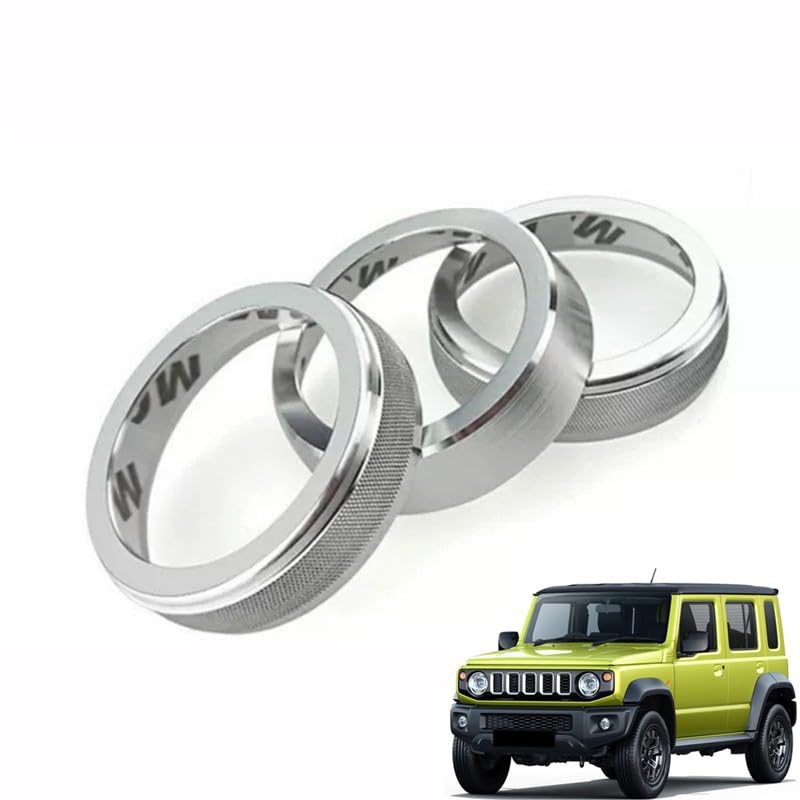 Новый Jimny/Jimny Sierra Алюминиевый Набор Накладок на Диски Кондиционера из 3 шт. | Кастомные Детали