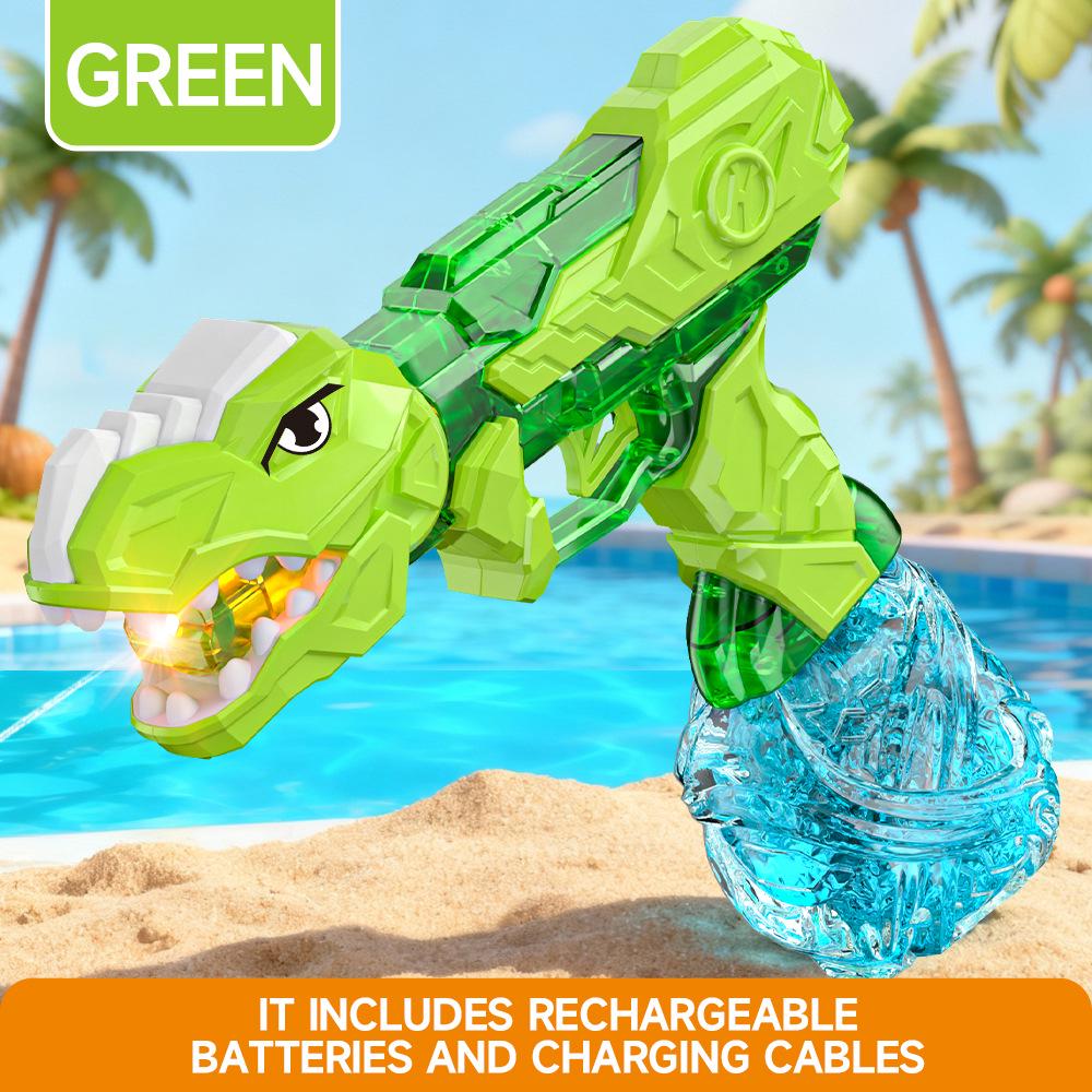 Electric Dinosaur Water Gun Toy for Kids – High-Speed Continuous Play