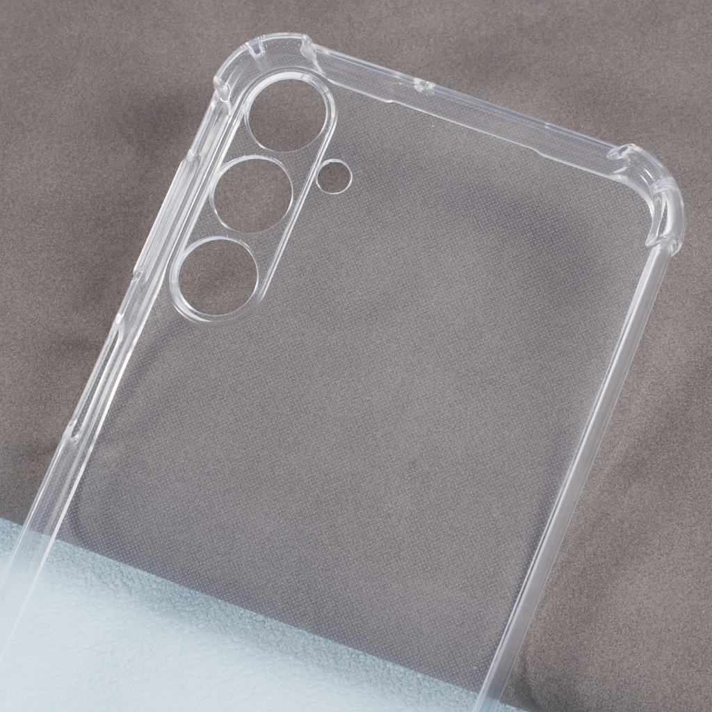 For Samsung Galaxy A24 4G (162.1 X 77.6 X 8.3mm) Clear Case Enhanced Four Corner TPU Protective Cover
