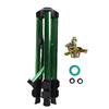 Impact Sprinkler Tripod Base Heavy Duty Brass Sprinkler Large Area Coverage 3 4 Inch Connector Extension Legs for Yard