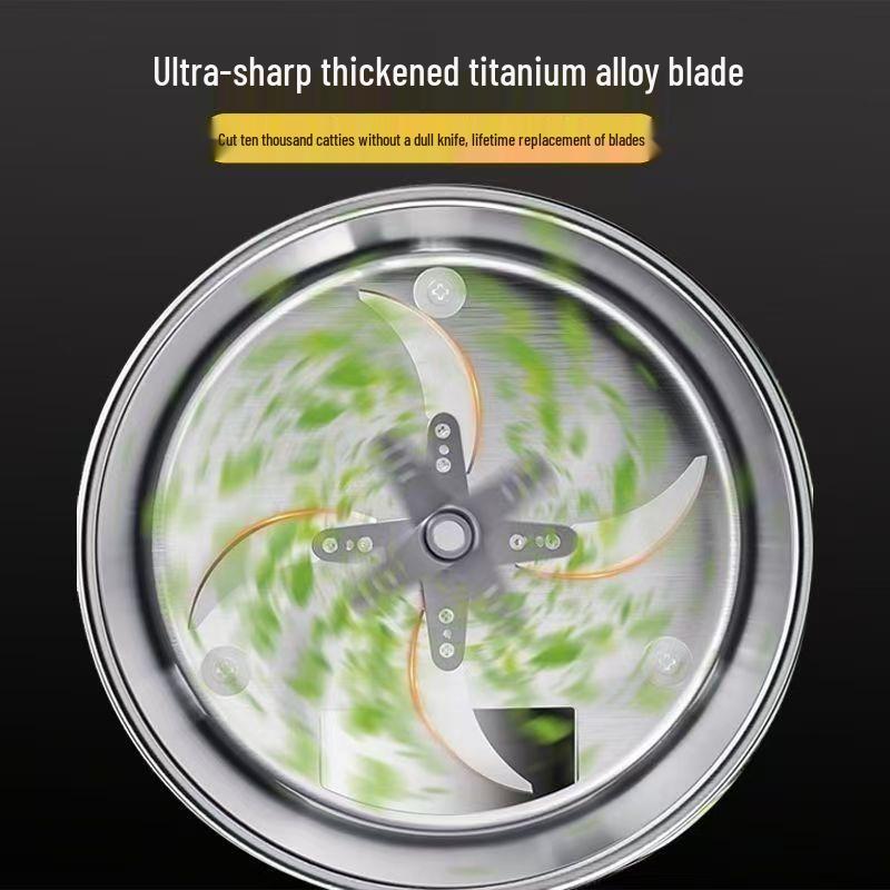 Stainless Steel Vegetable Chopper: Chopped Vegetable Machine, Sweet Potato Vine Pulverizer, Melon and Grass Cutter for Chicken Feeding and Farm Use