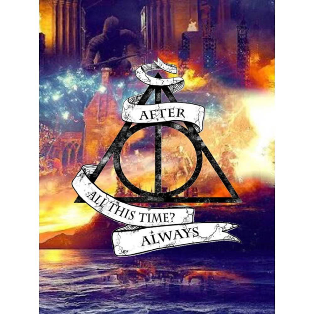 5D DIY Алмазная Аэро-живопись Гарри Поттер Волшебный Замок Сова Новая Коллекция Вышивка Бижутерия Декор для дома Мозаика Вышивка крестом Подарок