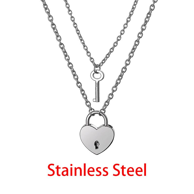 Я люблю тебя, лучшие друзья, парное ожерелье, ювелирные изделия, головоломка, BFF, ключ, замок, тайцзи, сердечки, подвески, ожерелья для женщин и мужчин, подарок, колье