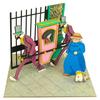 Sankei Giant Bean Bag Chairs Studio Ghibli Mini Moving Castle Witch of the Waste Palanquin Paper Craft Howl's Non-Scale MP07-34