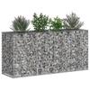 Gabion Raised Bed Silver