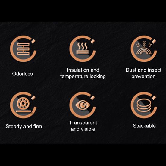 Изолированная крышка для посуды, защита от мух, пыленепроницаемая, многослойная, для хранения, сохранения тепла, кухонная коробка для еды, штабелируемый контейнер для пикника на открытом воздухе, обеденный стол