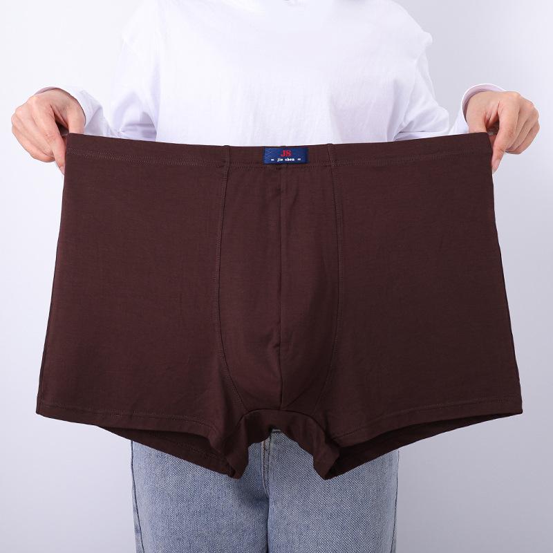 4Pcs Big Size Boxer Briefs Men's Panties Big Size Underwear Man Underpants L XL 2XL 3XL 4XL 5XL 6XL
