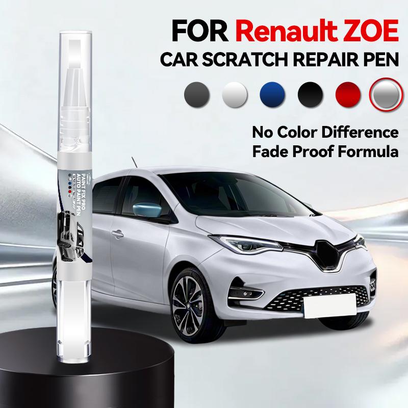 Для Renault ZOE 2012-2025 X98 X10 Ремонтный маркер для краски Подкраска Удаление царапин Сделай сам Автоаксессуары Черный Белый Фиолетовый Синий Серый