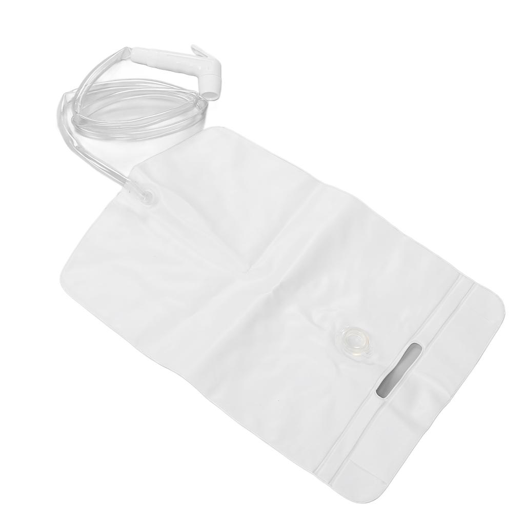 Прикроватная сумка для воды для душа, портативная сумка для душа для кемпинга, надувная раковина для шампуня для пожилых людей