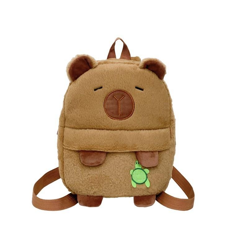 Soft Plush Childrens Backpack With Lightweight Design And Anime Character For School And Travel