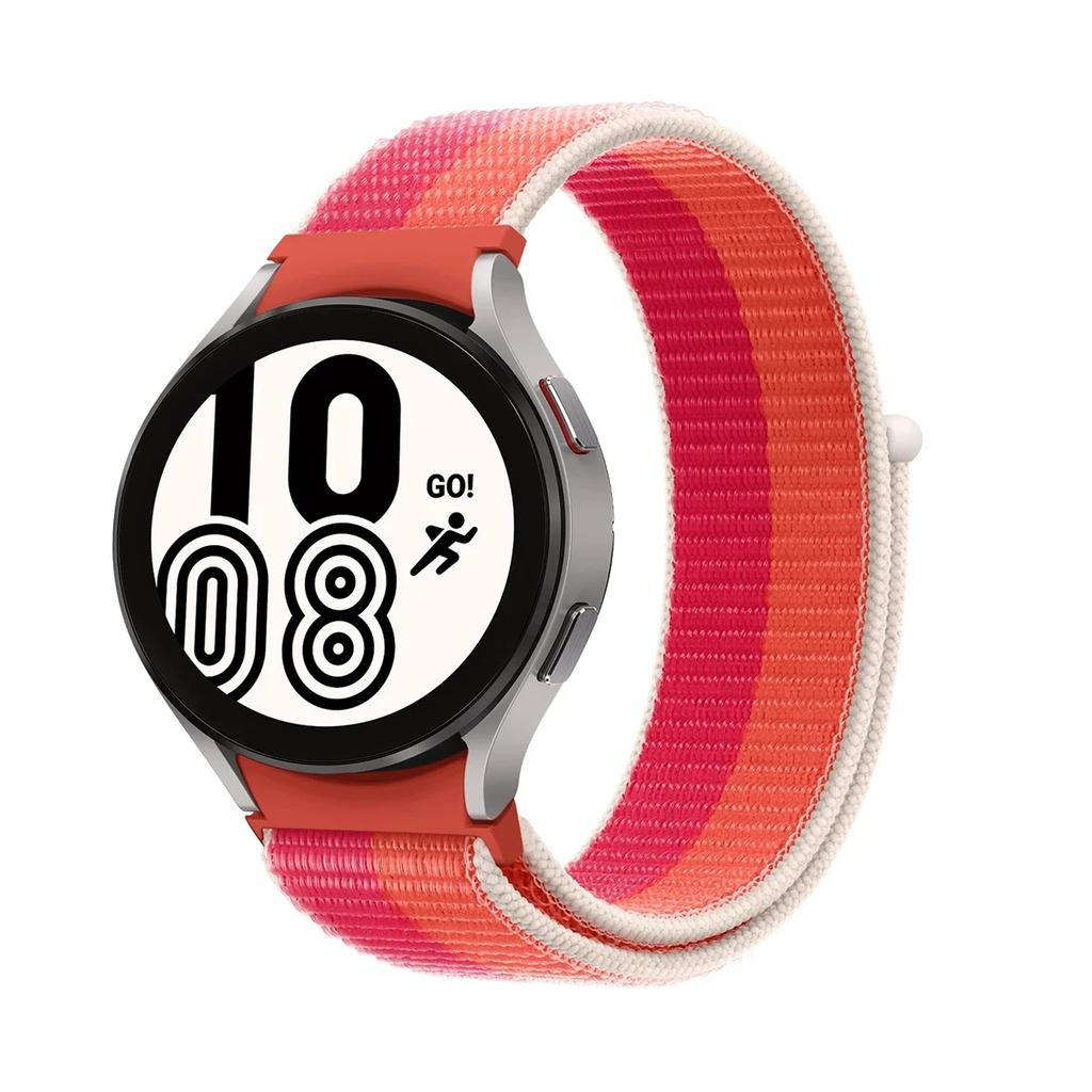 Нейлоновый ремешок-петля 20 мм 22 мм для Garmin Forerunner 265 965 255 255M 245 645 158/Venu 2Plus/Vivoactive 4 3/Venu SQ 2 Ремешок для браслета