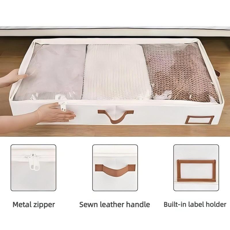 Large-Capacity Household Storage Bins & Bags-Oversized Organizers for Clothes and Comforters,Ideal for Home&Travel Organization