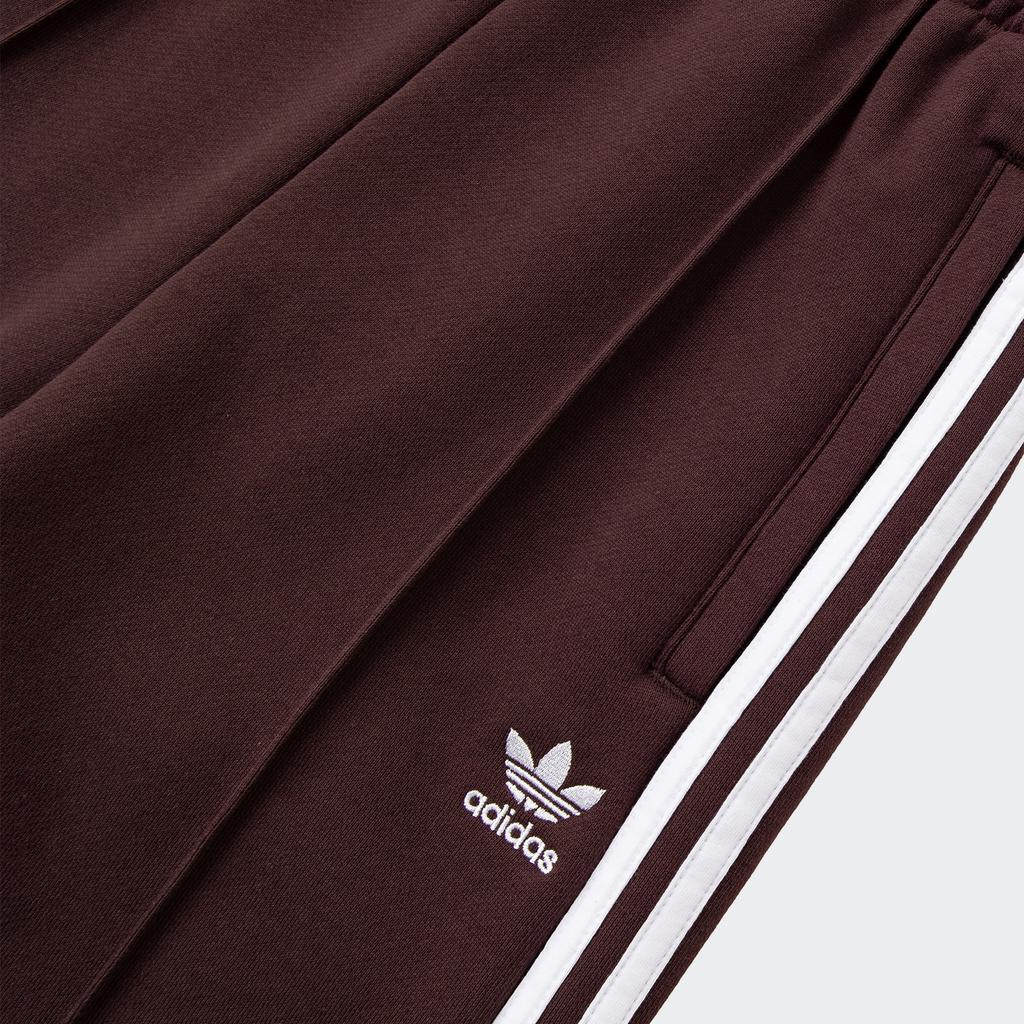 Adidas Оригинальные джоггеры Adicolor FW24 с широкими штанинами, женские джоггеры, темно-серо-коричневые IS6912