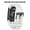 Replacement Silicone Sport Bracelet Wrist Strap Wristband For   Vivosmart HR (White)