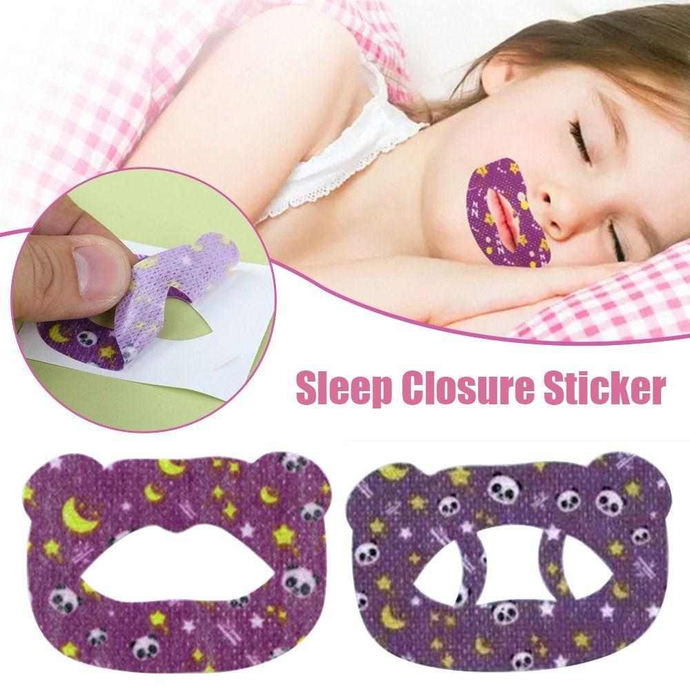 30 шт. Нетканая лента для закрывания рта, средство для сна, наклейки против храпа, пластырь для дыхания ртом, мальчик