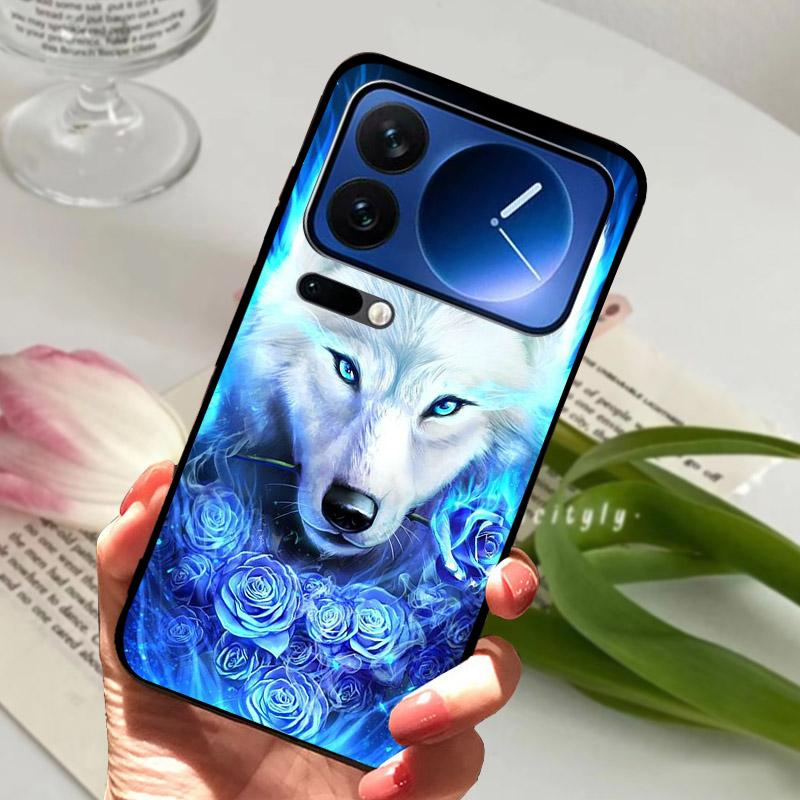 Чехол для Xiaomi Mi 17 Pro Max/17Pro Модный Ударопрочный Защитный Задний Чехол Для Xiaomi 17 ProMax Мягкий ТПУ Силиконовый Чехол для Телефона