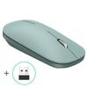 Ugreen MU001 Ergonomic USB Wireless Mouse – Green Finish