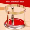 Stainless Steel Thermal Bowl Chafers And Warmers Set with Glass Lid, Round Compact Portable Kitchenware for Travel Serving Bowl, Catering Warmer