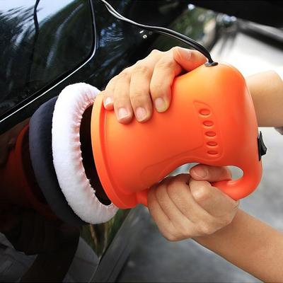 Портативная 12В автомобильная полировальная машина 120Вт электрическая буферная машина для воскования кузова Автомобильный уход Полировка краски Шлифовальная машинка Набор Автомобильный буфер