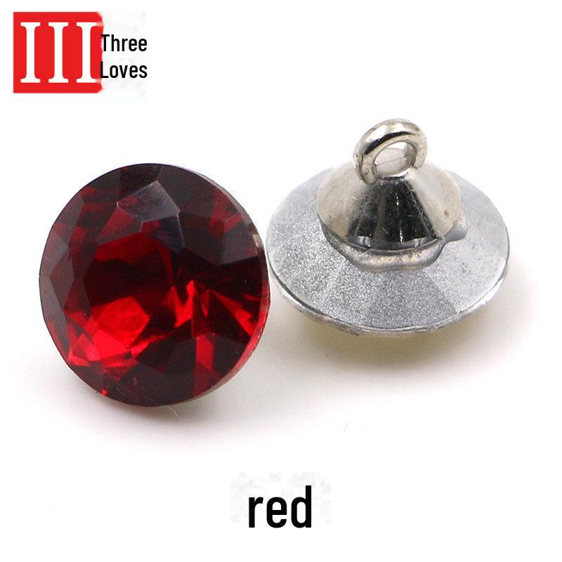 Sanai Crystal & Colored Diamond Buttons for Ladies' Clothing & Men's Shirts