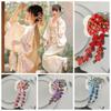High-quality Japanese Kimono Headwear Flower Tassel Hairpin Sweet Hair Clip