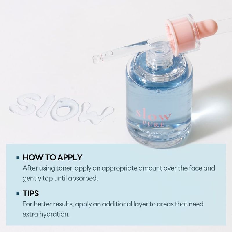 Slowpure - Сыворотка с текстурой для увлажнения