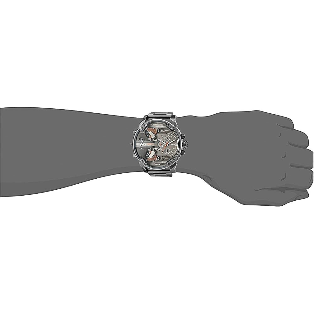 Diesel Mister Daddy Chrono Quartz Men's Watch DZ7315 Gunmetal