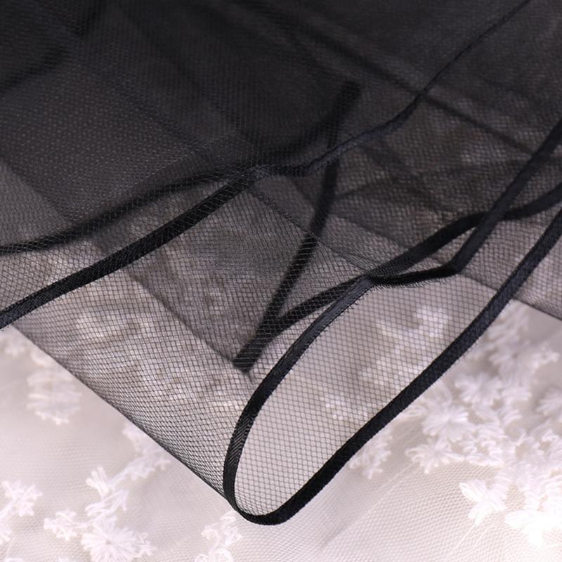 Сетка Вуаль Головной убор Черная Тюлевая Вуаль Головной убор для Хэллоуин Вечеринки Карнавала Винтажный Косплей Головной убор Праздничные Принадлежности