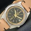 Б/У винтажные мужские часы SEIKO 5 AUTOMATIC 7009A из Японии с черным циферблатом a434968-2 R122-a434968