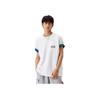 Li Ning Phil Hackett Artist Limited Edition Comfortable Minimalist Versatile Letter Print Short Sleeve T-Shirt Men Tops Champagne-White AHSV129-1