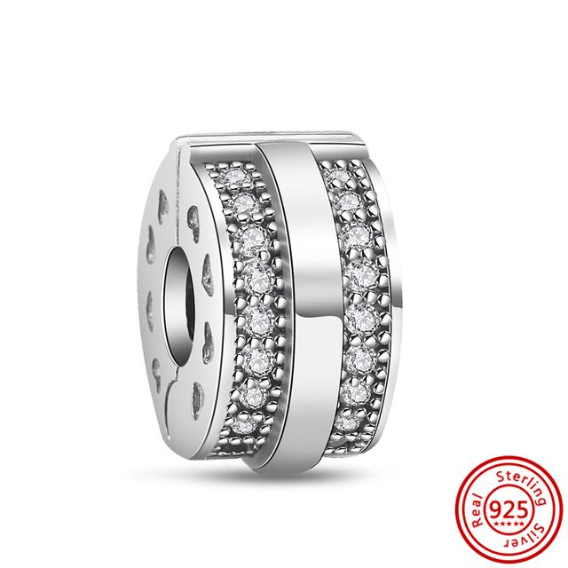 Новые туфли из серебра 925 пробы с сердечком на высоком каблуке с изображением животных, бусины, подходят для браслета-подвески, женские модные ювелирные изделия, изготовление