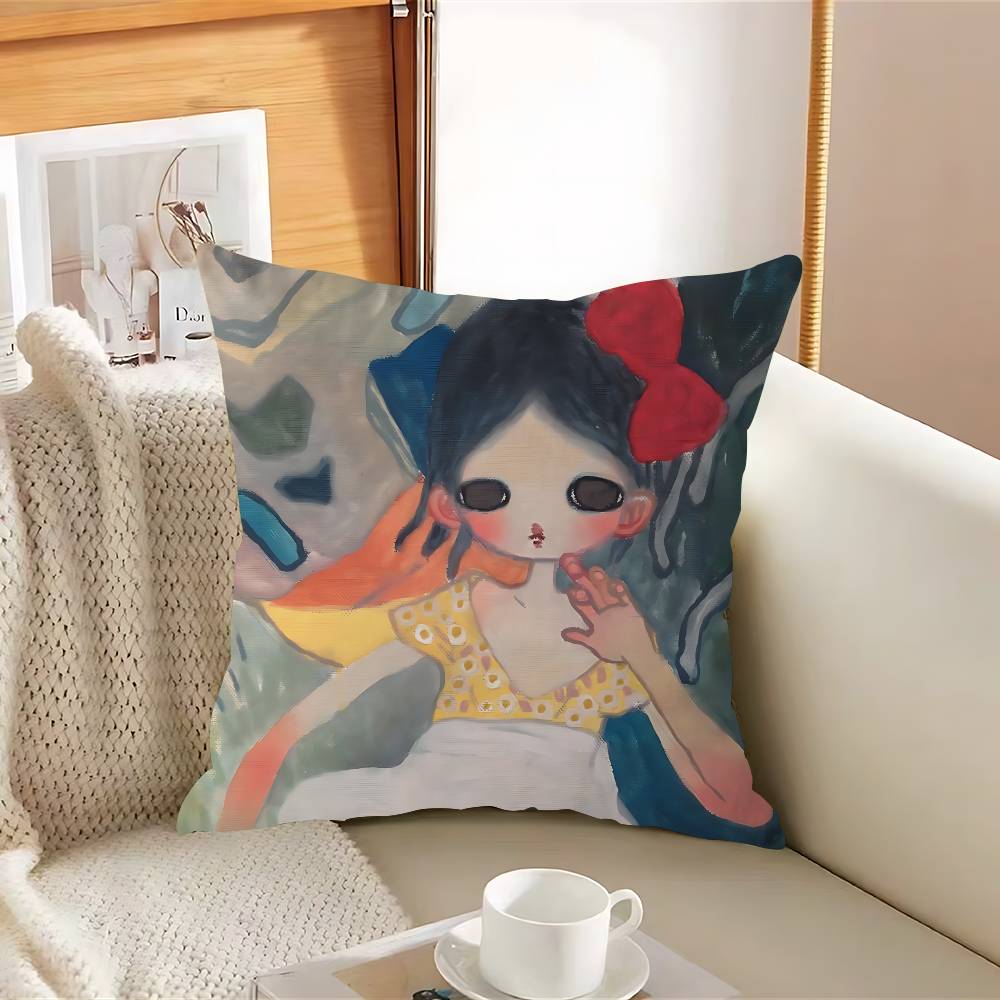 A-ya Anime TakanoS Pillow Case Removable Washable Cushion Cover – All-Season Soft Linen