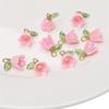10pcs/bag Acrylic Color Lily Of The Valley Pendant DIY Bracelet Necklace Earrings Jewelry Accessories