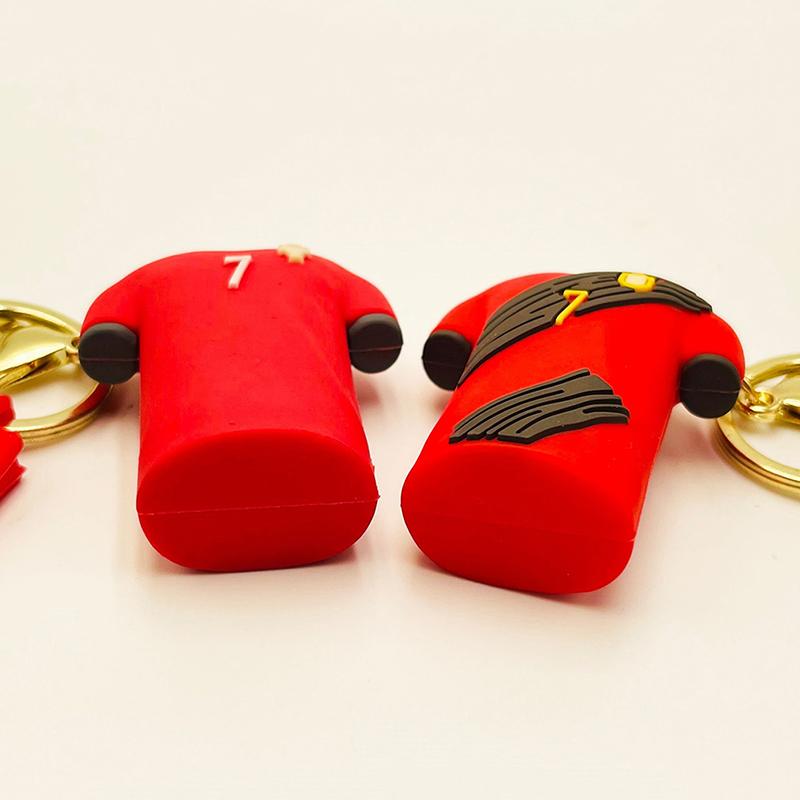 Футбольный Джерси Брелок Милый Брелок Мода Пара Сумка Орнамент Брелок Подарок