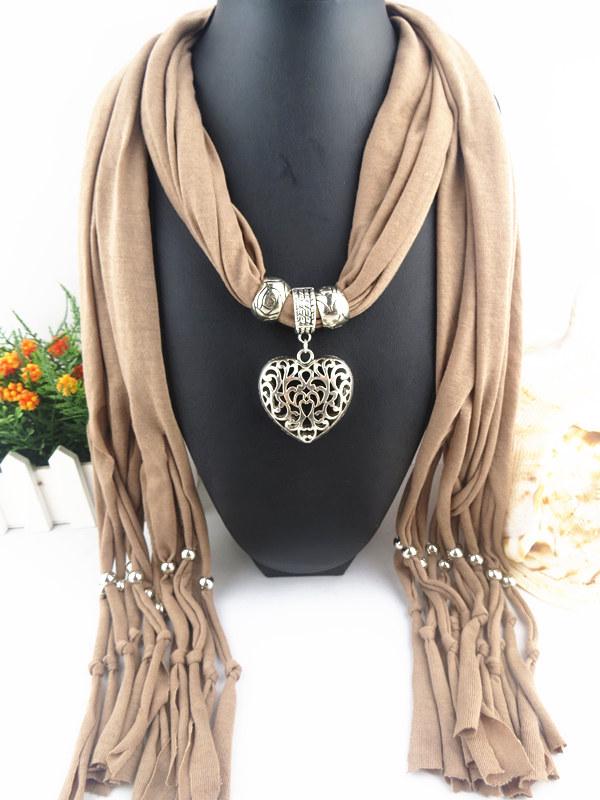 Gorgeous Beads, Circular Ring Scarf, Women's Scarf Accessories, Necklace, Ethnic Scarf