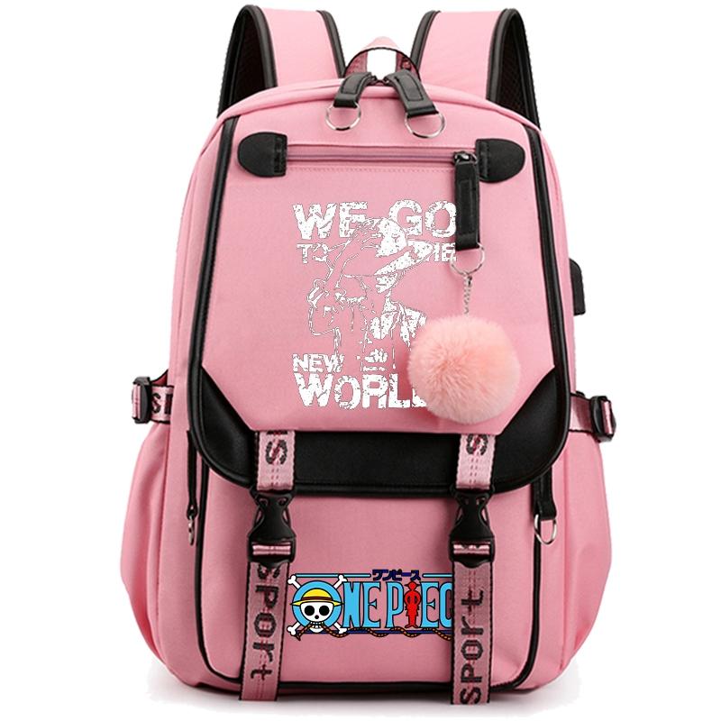 Аниме цельный рюкзак для женщин холщовая сумка для ноутбука школьная сумка для девочек-подростков школьная сумка женская дорожная сумка Mochila