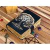 Beautiful Journal For Sketches Book Traveling Book Blank Spell Book Leather Journal Tree of Life