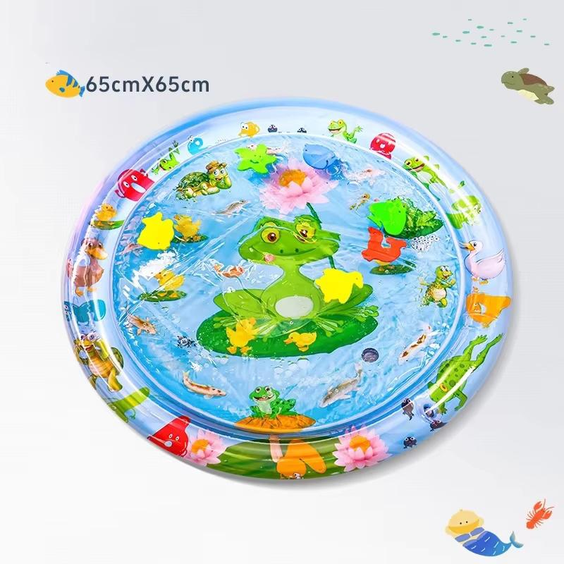 Summer Inflatable PVC Pet Cooling Mat Anti-Scratch Cool Thickened Water Bed for Cats Dogs Pet Pad Cooling Mat