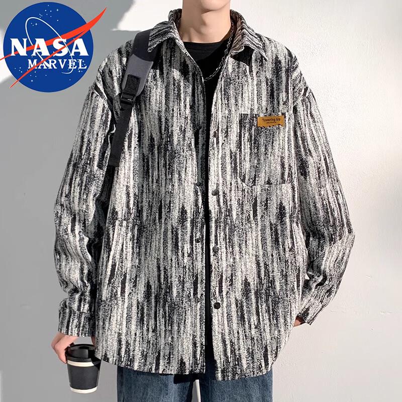 Куртка с отворотом NASA MARVEL для мужчин