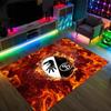 SC Freiburg FC Design Crystal Velvet Carpet Cozy Non?Slip Printed Rug For Bedroom Living Room Entrance