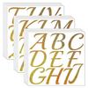 3 Inch Large Gold Glitter Alphabet Stickers Hand Lettering Self Adhesive Waterproof for Graduation Birthday Party Wedding Favor